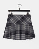 Pehi Check Pleated Skirt