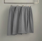 Back Pocket Double-Side Brushed Folding Long Wide Banding Pants