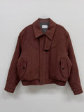 [unisex/FW] Adjust Wool Western Crop Blouson