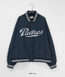[unisex] Toemin Nylon Over Varsity Jumper