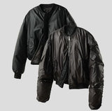 Foreign Glossy Reversible Crop Padding