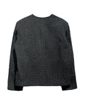 Proi Denim Tweed Round Jacket