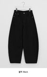 Duin Brushed Cotton Balloon Wide Pants