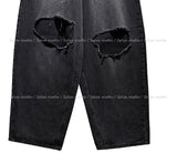 Recluse Funky Damage Balloon Denim Pants