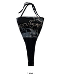 HALTER BODY SUIT TOP