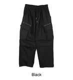 Leso wide zipper cargo pants