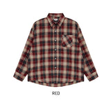 Doze loose fit check shirt