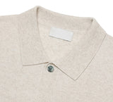 Russo Linen Collar Short Sleeve Cardigan