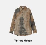 Nogsi grunge dyeing overfit shirt