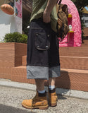Cellini Back Pocket Bermuda Pants