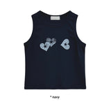 CRACK HEART ♥ SLEEVELESS