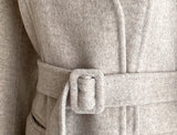 Lovet handmade half wool jacket coat