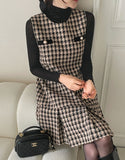 Robin Tweed Pleated Mini One Piece