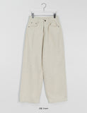 Hikoi String Corduroy Wide Pants