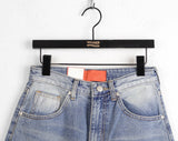 Jones Light Washing Denim Long Wide Pants