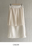 Shumaz Wave Jacquard H-Line Skirt