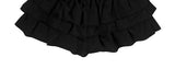 Boo Frill Tiered Banding Mini Skirt