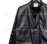Mute Half Leather Jacket