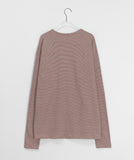 [unisex] Kotiru Stripe Over Warmer Long Sleeve Tee
