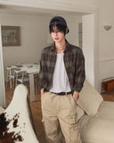 Broy Damage Check Crop Shirt