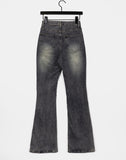 Safin Y2K Washing Bootcut Denim Pants