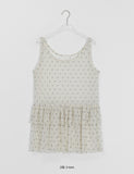 Toroki Mesh Dot Tiered Layered One Piece