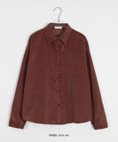 Pomoni Basic Corduroy Shirt