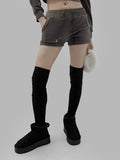 Nook Velvet Short Pants