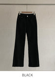 Eve Semi Bootcut Cotton Pants