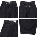 Ropel Summer Non-Faded Raw Denim Pants