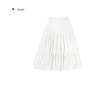 Bien Tiered Frill Banding Long Skirt