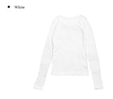 [1+1][MADE] Hanky Tencel Layered See-through Long Sleeve T-Shirt