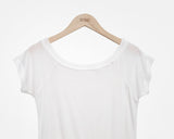 Blem Off-shoulder Short Sleeve T-shirt