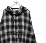 Kant Check Hooded Shirt