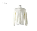 Kand Round Button Knit Cardigan