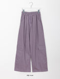 [unisex] Nomesh Pigment Cargo Banding Pants