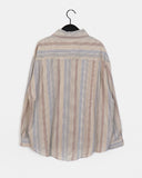 Caria See-through Stripe Shirt