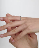 Ice Cushion Silver Ring M