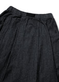 [AG.W] Belt Bloom Denim Skirt