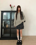 Ritz Boatneck Loose Fit Long Sleeve Long Knit