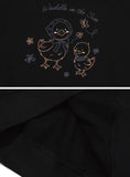 Bandana Duck Embroidered Hoodie