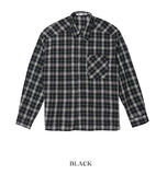 Grain check shirt