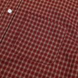 Croven Check Long Sleeve Crop Shirt