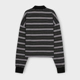 Hedin Stripe Collar Long Sleeve