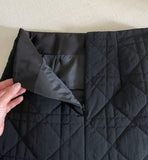 Sophien Quilting Padding Mini Skirt