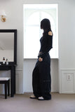 Hark eyelet denim pants