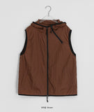 [unisex] Kunds Summer Color Matching Nylon Hood Vest