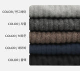 Corduroy pleats pants