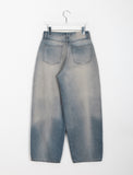 Sutin Washed Wide Denim Pants