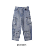 Mount multi cargo denim pants